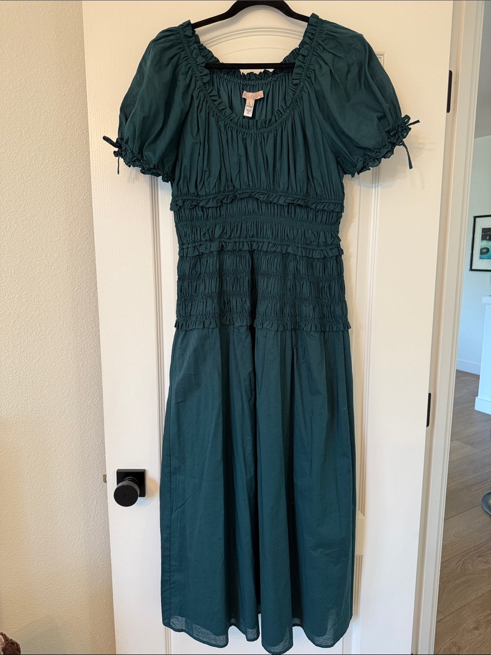 Hutch Anthropologie Smocked Midi Dress